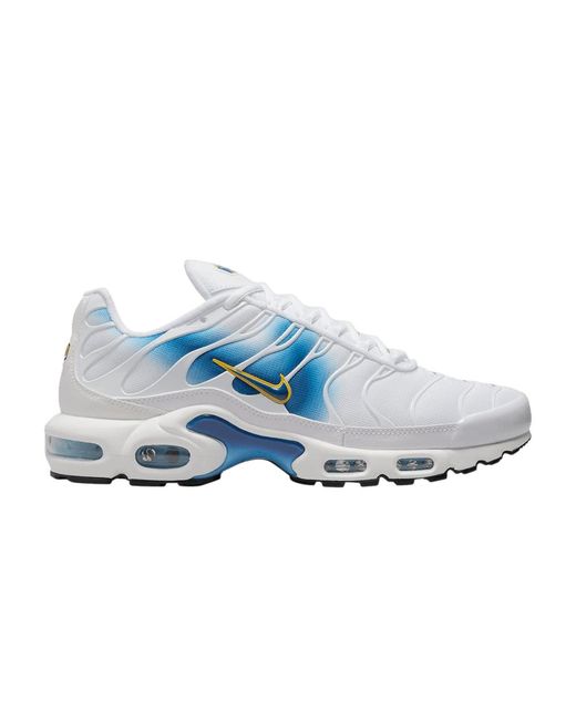 Nike Air Max Plus 'spray Paint Swoosh' in Blue for Men | Lyst