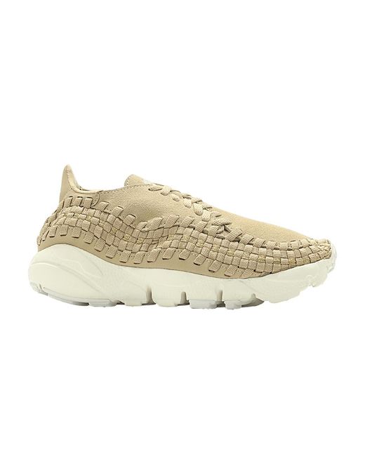 Nike Air Footscape Woven in Natural | Lyst