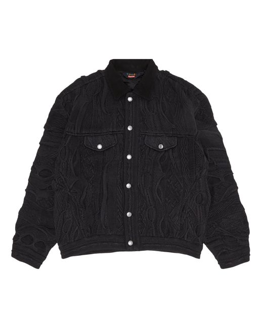 L Supreme / Coogi Trucker Jacket Black-
