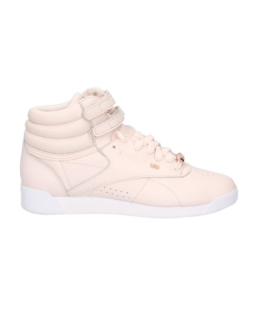 Reebok Freestyle Hi Muted 'pale Pink' | Lyst