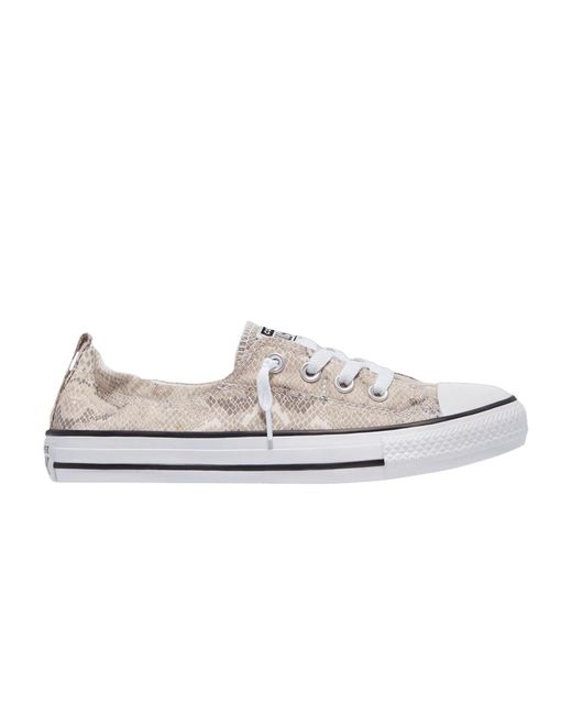 Converse Chuck Taylor All Star Shoreline Low 'snake Print' in White | Lyst