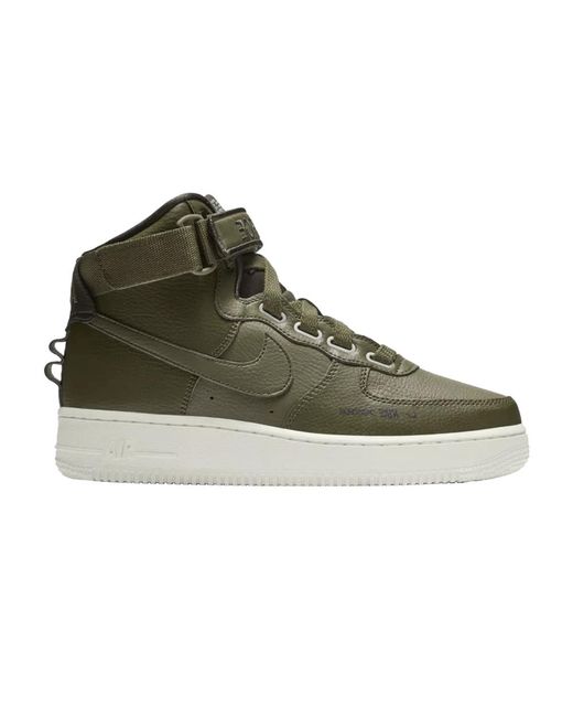 Nike Air Force 1 High Utility 'olive Canvas' in Green | Lyst