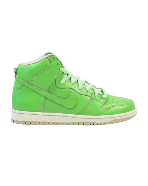 green dunks mid