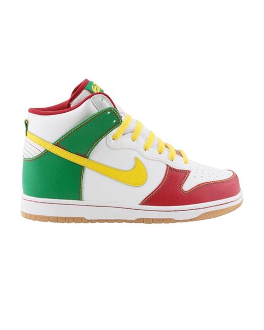 dunk low rasta