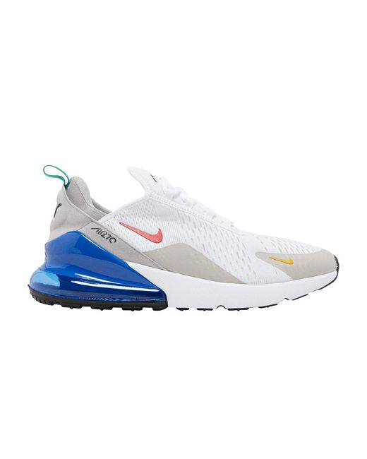 Nike Air Max 270 'white Game Royal' in Blue for Men | Lyst