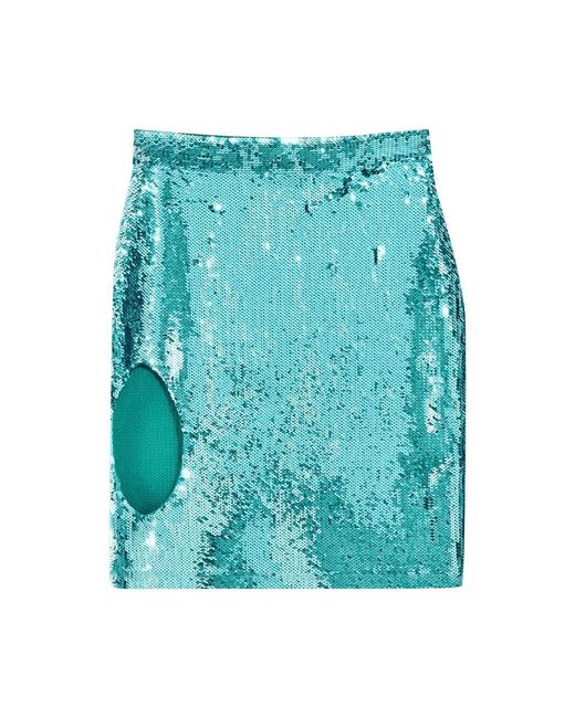 Loewe Sequin Cut Out Skirt 'turquoise' in Blue | Lyst