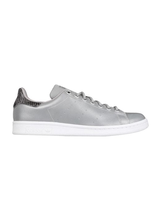 adidas Stan Smith 'reflective Silver' in Gray for Men | Lyst