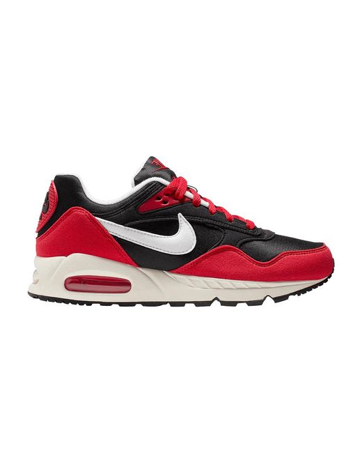 air max with red zip ties