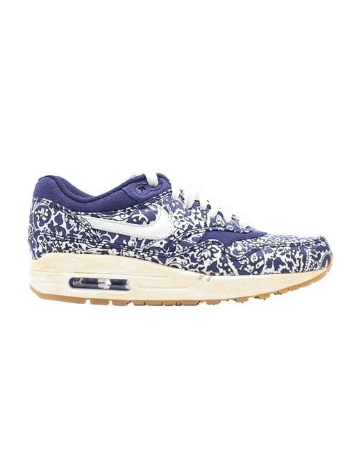 Zichzelf In detail kraai Nike Liberty Of London X Air Max 1 Nd 'imperial Purple Floral' in Blue |  Lyst