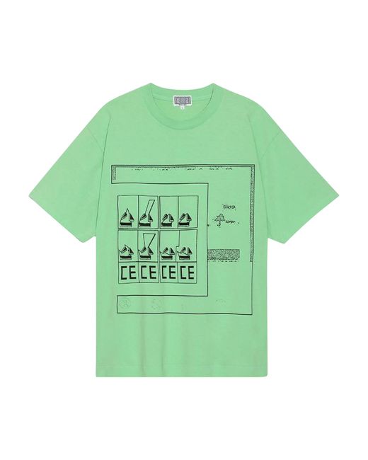 Cav Empt Overdye Kl Ce002 T-shirt 'green' for Men | Lyst