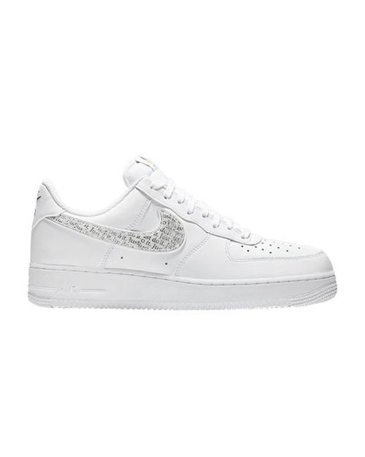 nike air force ones just do it
