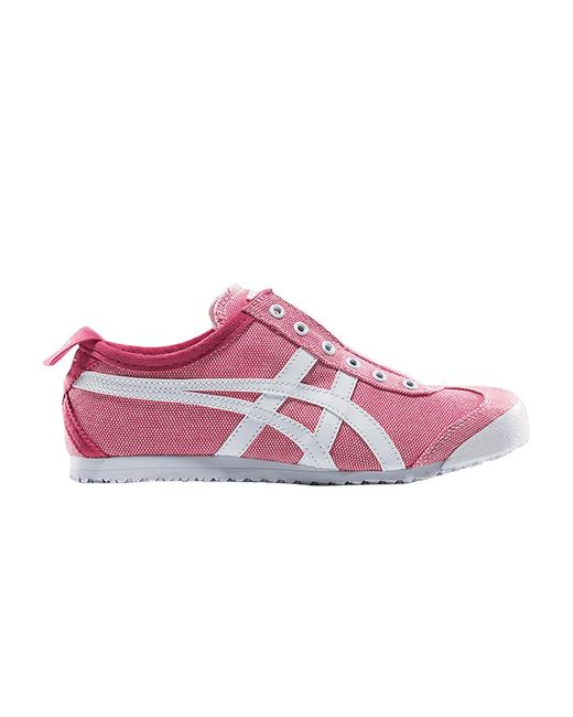 Onitsuka Tiger Mexico 66 Slip-on 'fluorescent Red' in Pink | Lyst