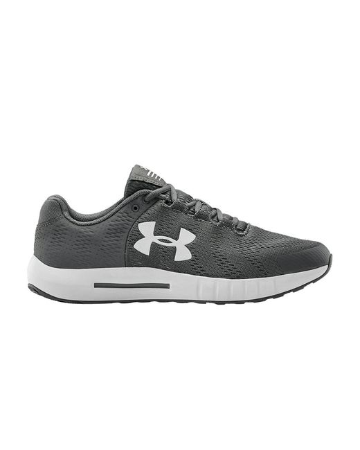 Under Armour Micro G Pursuit Bp 'pitch Grey White' in Gray for Men | Lyst