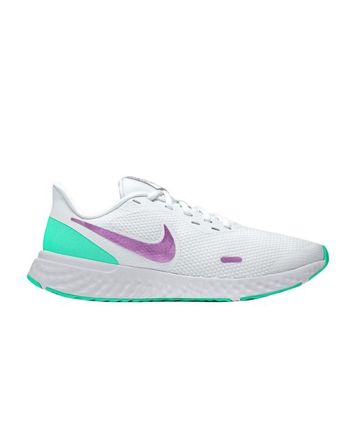 Nike Revolution 5 'white Green Glow Violet' in Blue | Lyst