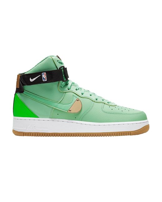 Nike X Air Force 1 High 'celtics' in Green for | Lyst