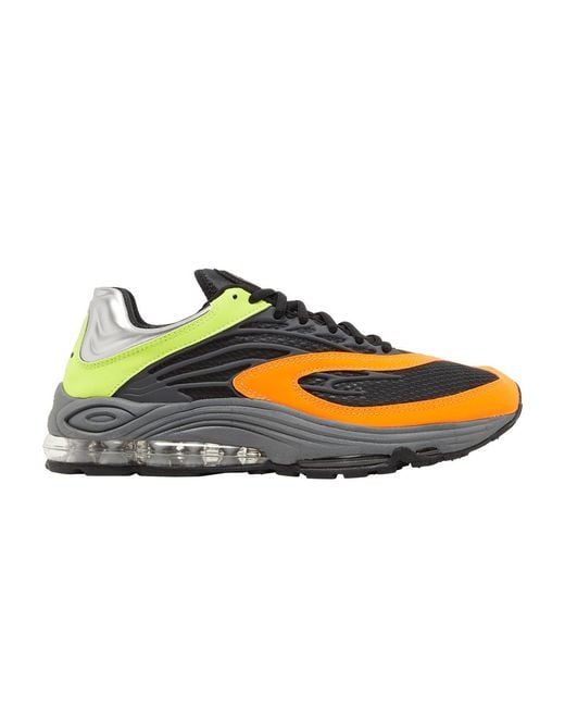 nike tuned 3 grey orange