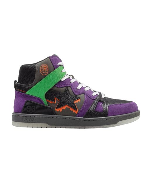 A Bathing Ape Sk8 Sta High 'halloween' in Black for Men | Lyst