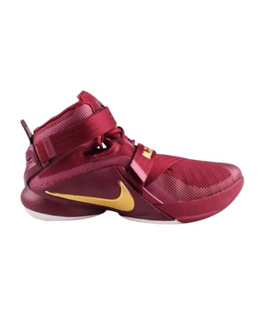 Nike Lebron Soldier 9 Premium in Red for Men | Lyst