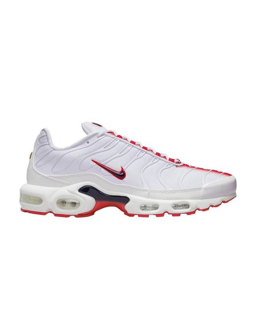 mens red nike air max plus