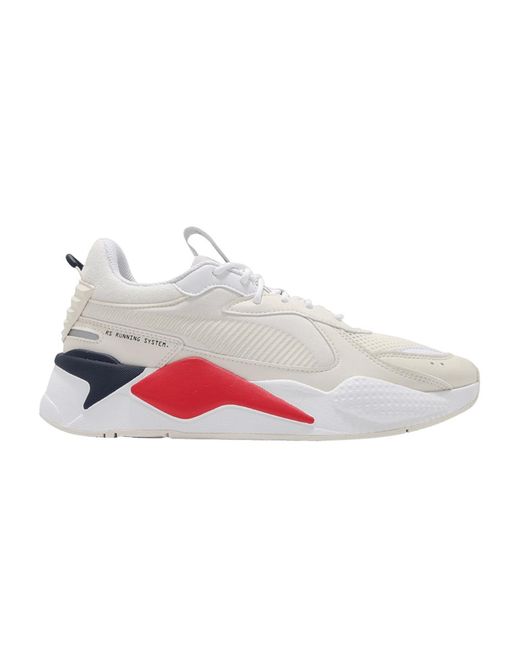 PUMA Rs-x 'pop - Marshmallow Poppy Red' in White for Men | Lyst