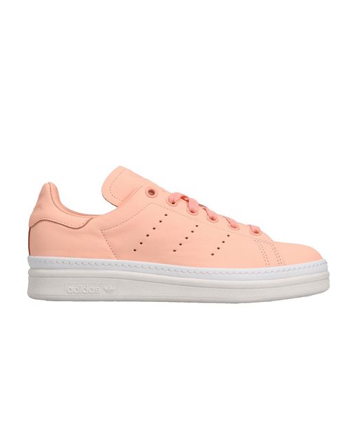 adidas Stan Smith New Bold Hk 'clear Orange' in Pink | Lyst
