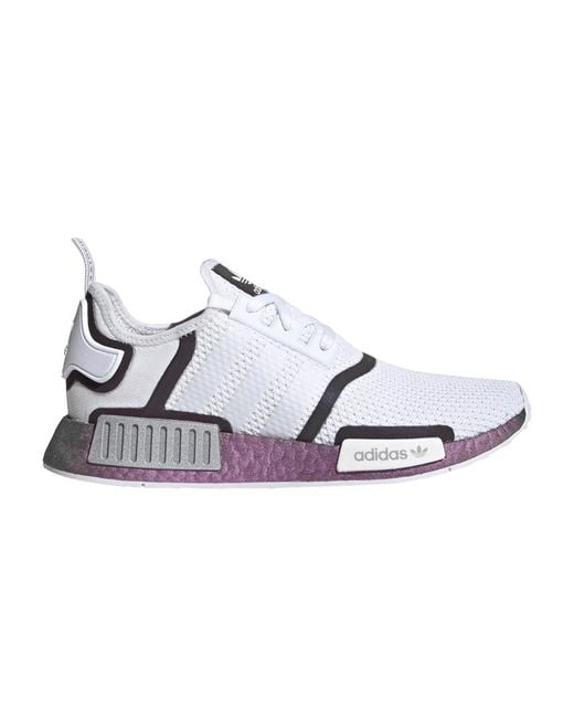 nmd white purple