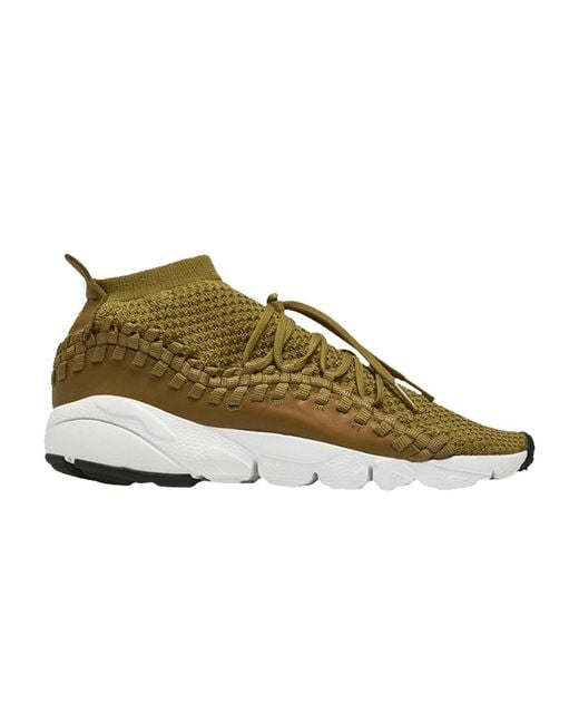 Nike Air Footscape Nm Woven Fk 'golden Beige' in Green for Men | Lyst