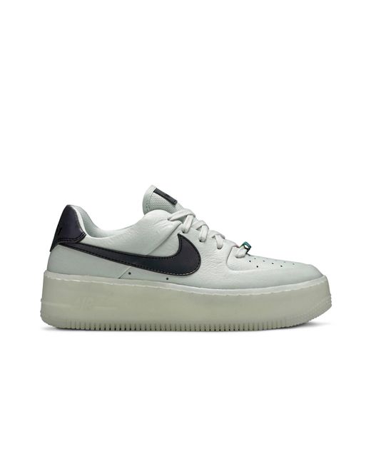 nike white air force 1 sage low sneakers