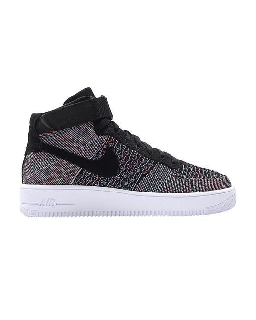 Nike Air Force 1 Ultra Flyknit Mid 'hot Punch Blue Glow' in Black for Men |  Lyst