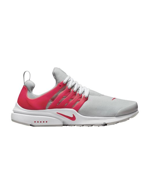 Nike Air Presto 'grey Fog University Red' in Pink for Men | Lyst