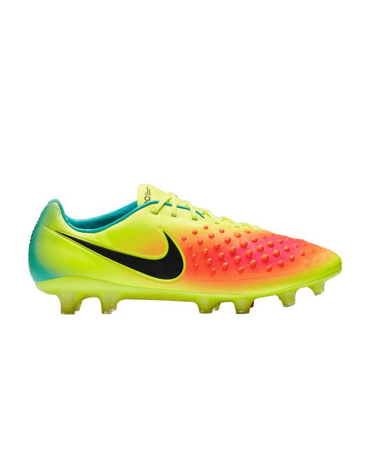 Nike Magista Opus 2 Fg Soccer Cleat in Yellow for Men | Lyst