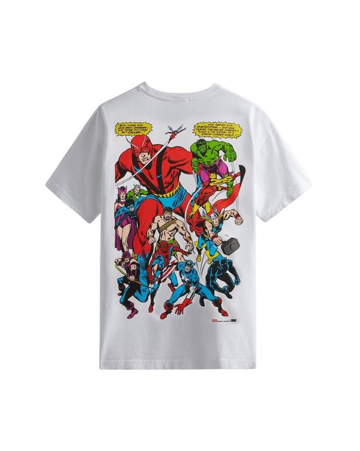 Kith For Spider-man Allies Vintage Tee 'white' for Men | Lyst