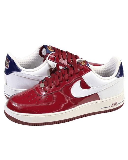 Nike Air Force 1 Premium 'lebron' in Red for Men | Lyst