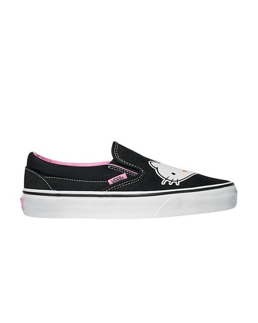 Vans Classic Slip-on Hello Kitty Pink/ True White in Black for Men | Lyst