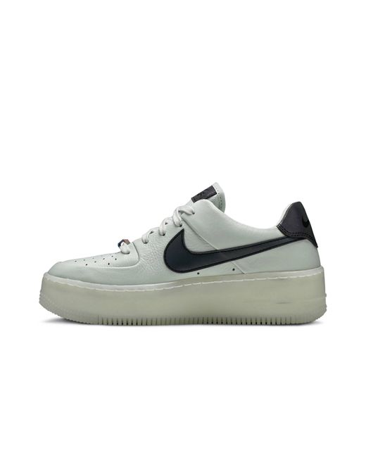 nike white air force 1 sage low sneakers