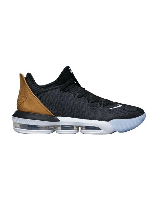 lebron 16 low black gold wheat