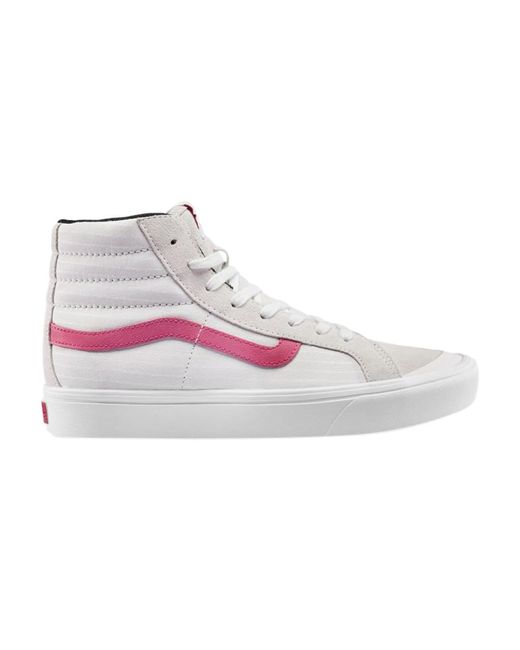 Vans Style 138 Lx Comfycush High 'marshmallow Pink' in White for Men | Lyst