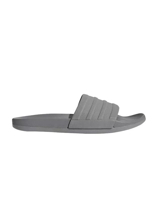 adilette comfort slides grey
