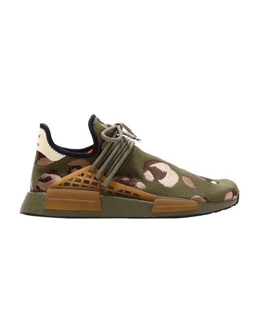 adidas Pharrell X Nmd Human Race 'animal Print - Olive' in Brown for Men |  Lyst