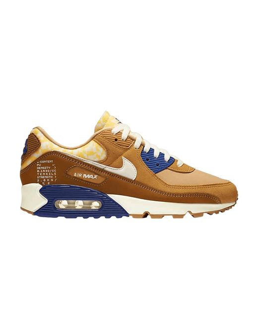 Nike Air Max 90 Premium Leather Vachetta Tan/Elemental Gold - AH8046-200