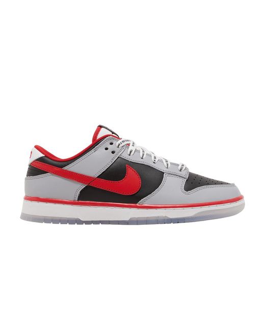 Nike Clark Atlanta University X Dunk Low 'panthers' in Red for Men | Lyst