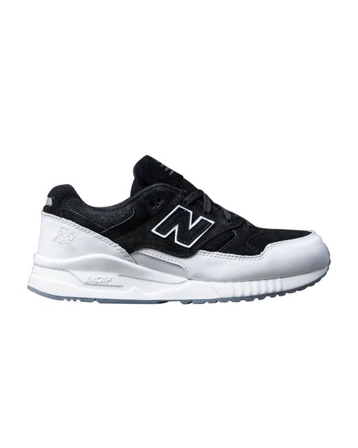 New Balance 530 Suede in Black for Men | Lyst