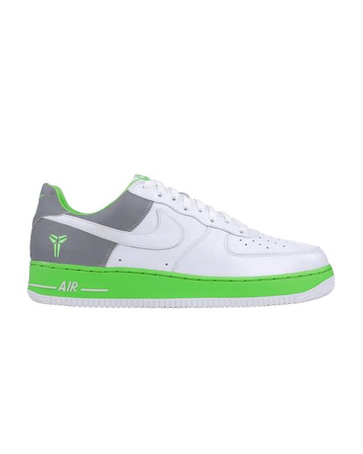 Nike Air Force 1 'kobe Bryant - White Neon Green' Pe for Men | Lyst