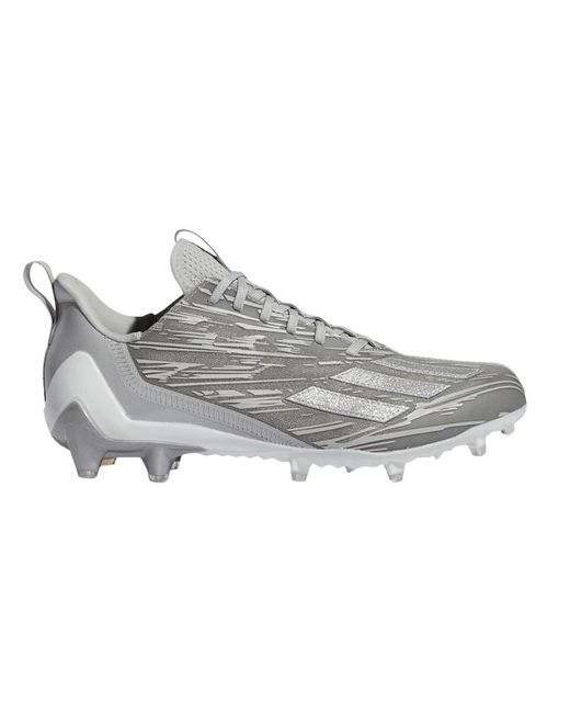 adidas Adizero Cleats 'grey Silver Metallic' in Gray for Men | Lyst