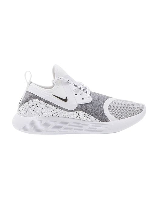 Nike Lunarcharge Essential 'white Black' in Gray | Lyst
