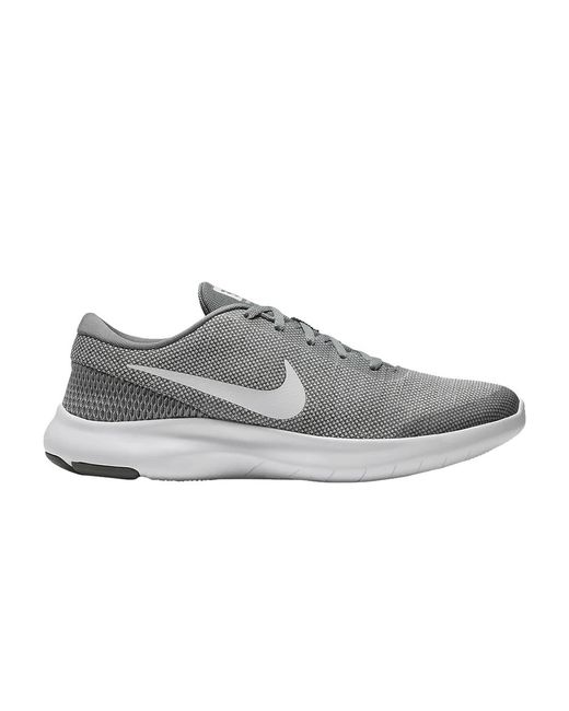 Nike Flex Experience Rn 7 'wolf Grey White' in Gray for Men | Lyst