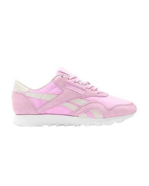 Reebok Face X Classic Nylon in Pink for Men | Lyst