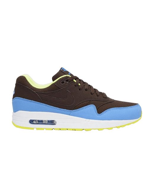 Nike Air Max 1 Essential 'baroque Brown Volt' in Blue for Men | Lyst