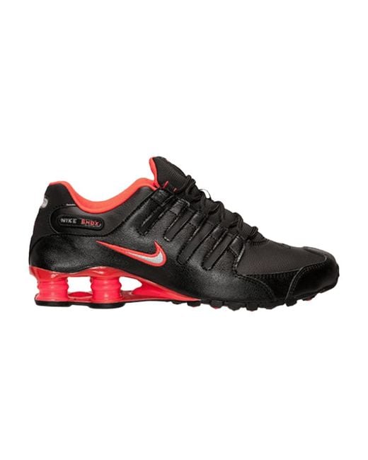 Nike Shox Nz 'black Red' for Men | Lyst