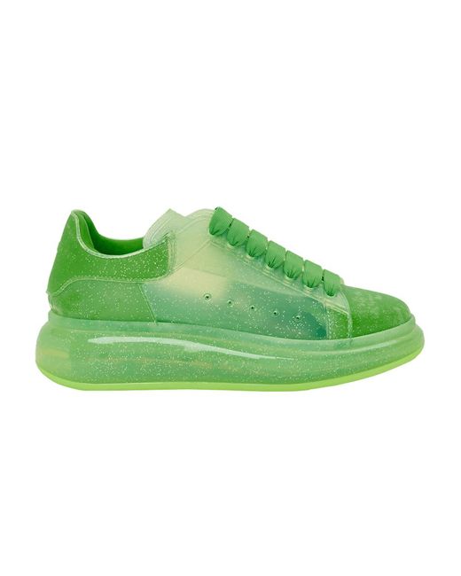 Alexander McQueen Oversized Sneaker 'transparent - Acid Green' | Lyst